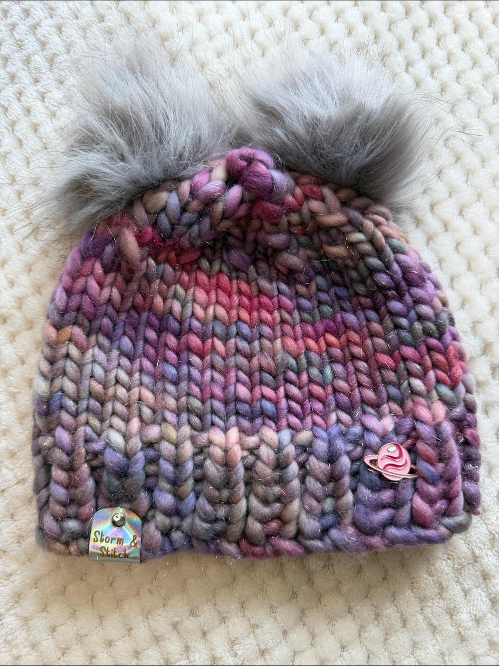Lavender Sky Sparkle Beanie